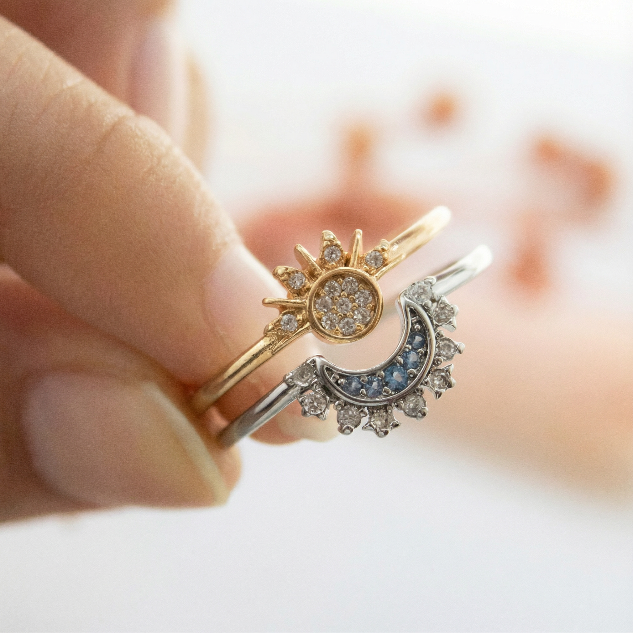 Anillo Dúo Sol Y Luna – El Símbolo de un Vínculo Eterno