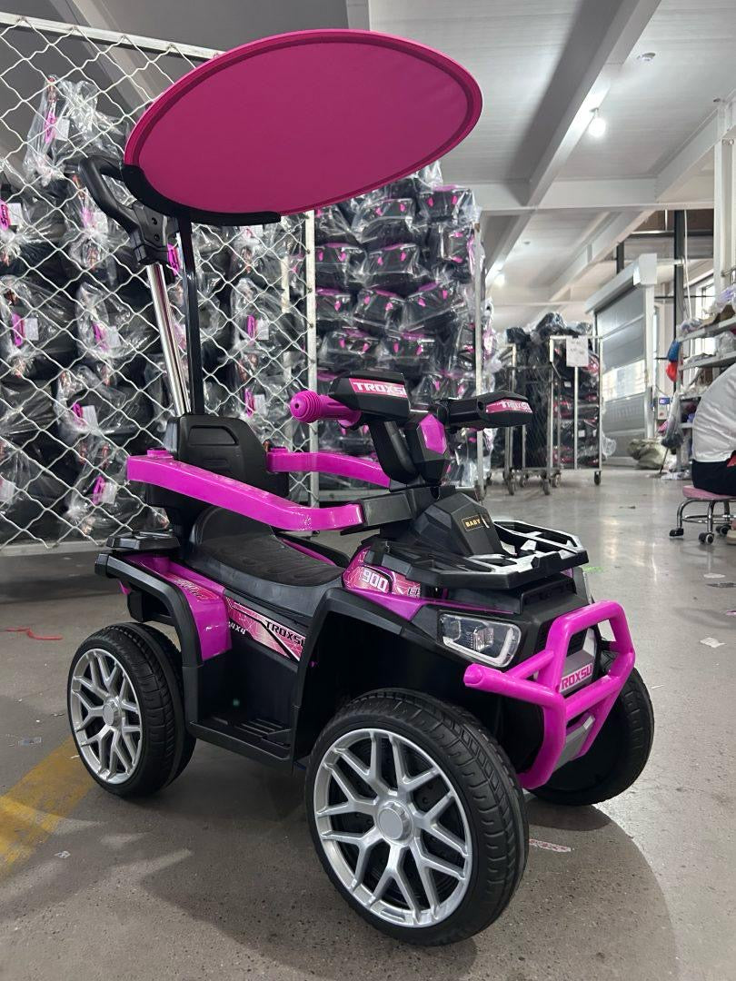 Cuatrimoto Eléctrica Con Control Y Carpa