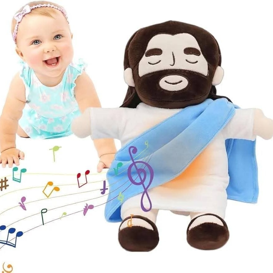 Peluche de Jesús que Respira y Acompaña