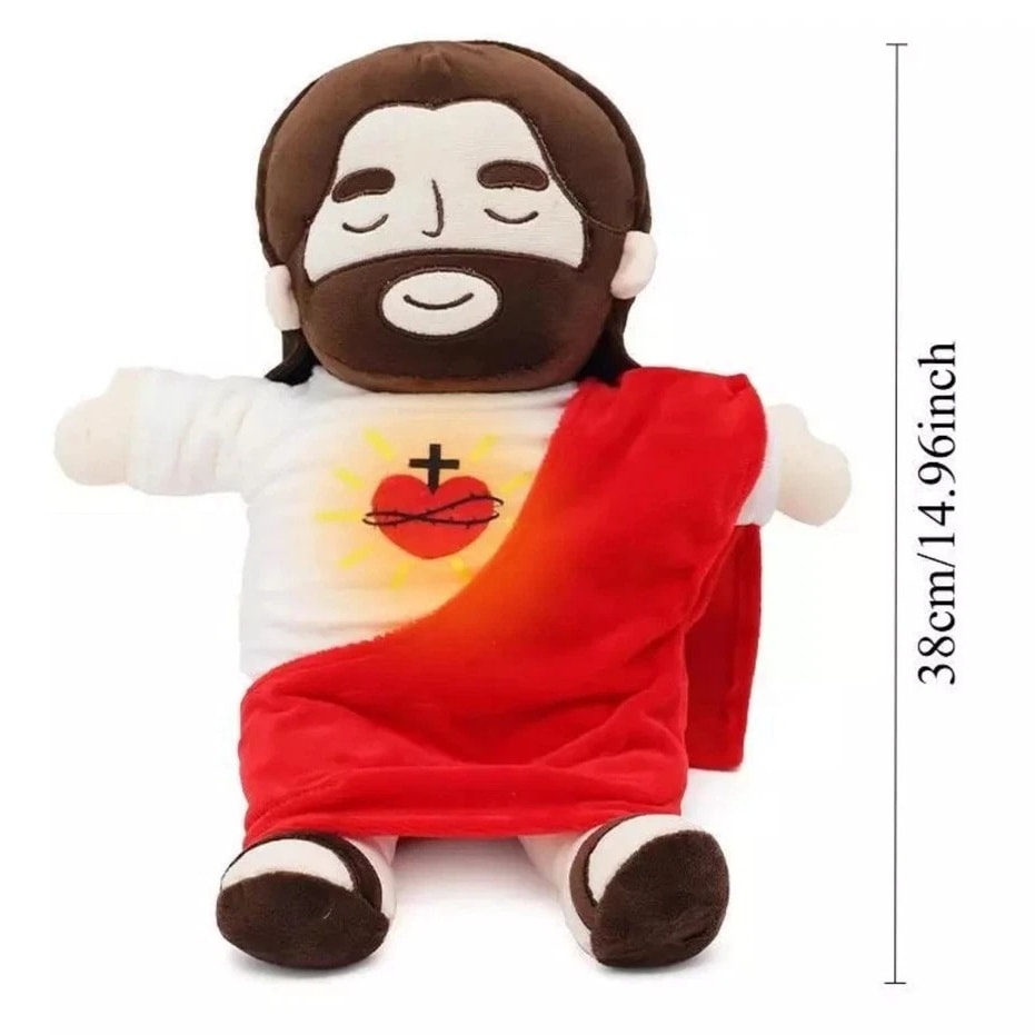 Peluche de Jesús que Respira y Acompaña