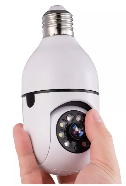 Cámara de Seguridad Wifi Bombillo Roboti | Seguridad Instantánea